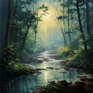 Retiro Con Un Río Relajante Para El Enfoque: Música De Aguas Relajantes - Grabaciones relajantes de la Naturaleza