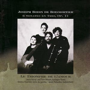 Boismortier - 6 sonates en trio - Joseph Bodin de Boismortier