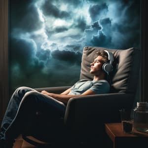 Binaural Thunder Harmony: Soothing Relaxation Tunes - Binaural Systems