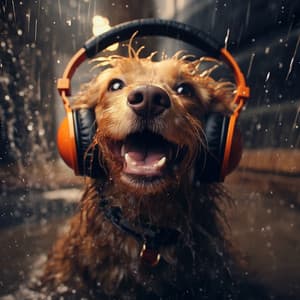 Dogs Rain: Gentle Paw Rhythm - Phosaasca