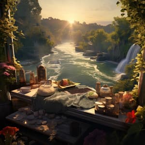 Stream Serenity: Gentle Massage Melody - Calm Dinner Music
