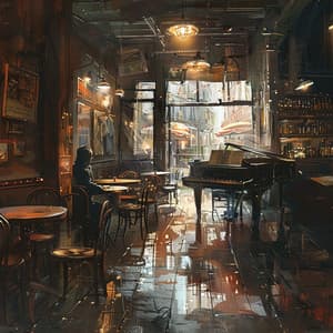 Melodía De Altas Horas De La Noche: Música De Jazz Íntimo - Música de fondo de la cafetería