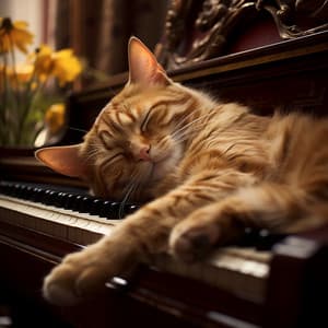 Gatos En Piano: Armonía De Patas Suaves - Piano para gatos