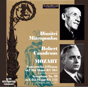 Mitropoulos, Robert and Gaby Casadesus plays Mozart - New York Philharmonic