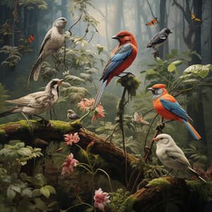 Nature's Evening Harmony: Insects and Crickets - Nature & Sounds Backgrounds