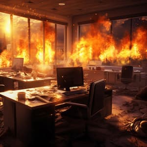 Fire Work: Productive Flame Beats - Discipline Vibes