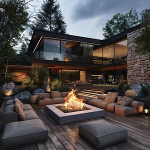 Abrazo De La Llama: Música Relajante Para Meditación Con Fuego - Bienaventuranza de la meditación