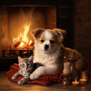 Armonía De Mascotas Junto A Las Brasas: Melodías Del Fuego - X.L.T