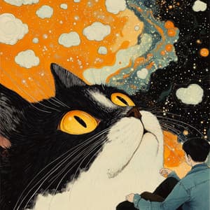 壮大なキャットリトリート: 豪華なアリストキャットの避難所 - Cat Music by Relax & Chill