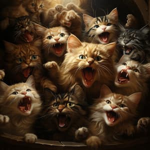 Cats' Unseen Realms - Music for Relaxing Cats