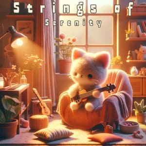 Strings of Serenity: Plush Melodies - MellowMood LoFi