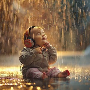Binaural Rain Baby: Gentle Lullabies - Nursery Rhyme Time