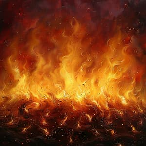 Llama Enfocada: Melodías De Concentración Del Fuego - Pensamento Positivo