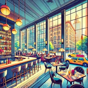 NYC Restaurant - New York Lounge Quartett