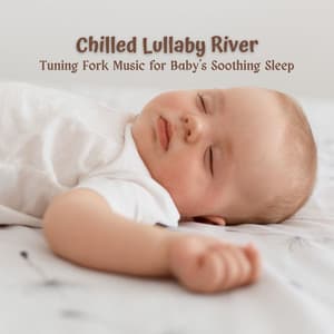 Chilled Lullaby River: Tuning Fork Music for Baby's Soothing Sleep - River Sound for Sleep