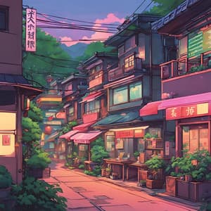 The Japanese Town Lofi - LO-FI BEATS