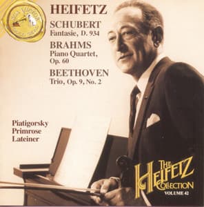The Heifetz Collection Vol. 42 - Schubert, Brahms, Beethoven - Jascha Heifetz