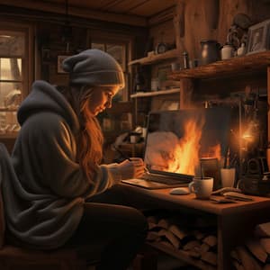 Llamas De Tranquilidad Musical: Junto A La Chimenea - Naturaleza y selección de la selva tropical colectiva