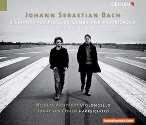 Bach: 3 Sonatas for Viola da Gamba & Harpsichord - Anonymous