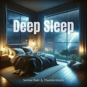 Deep Sleep: Serene Thunderstorm and Heavy Rain Sounds for Relaxation - Rain Meditation Zone