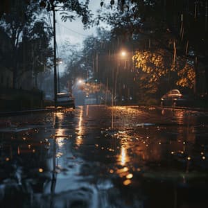 Gentle Relaxation in the Embrace of Chill Rain - Relaxing Music Solitude