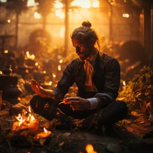 Llamarada Binaural: Foco De Fuego Concentrado - Música de Ondas Cerebrales Alfa