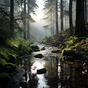 Música Para Aliviar El Estrés: Motete Consciente Del Arroyo Sereno - Fondo de naturaleza y sonidos