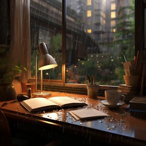 Rainy Study Ambiance: Drizzle's Academic Hymn - Singing Nature