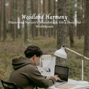 Woodland Harmony: Piano and Nature's Soundscape for a Peaceful Workspace - Sad Piano Music Collective