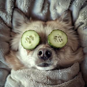 Ritmos De Relajación Para Mascotas: Sonidos Calmantes Para Compañeros - Almuerzo tranquilo y suave