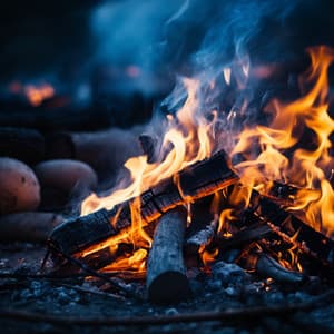 Binaural Fireside Harmony - 963 Hz Solfeggio Tones