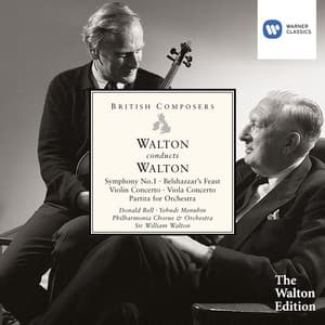 Walton conducts Walton: Symphony No. 1, Belshazzar's Feast etc - William Walton