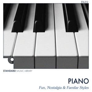 Piano - Fun, Nostalgia & Familiar Styles - Standard Music Library