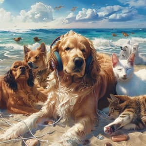 Serene Ocean: Music for Pet's Calm - Pet Sound Therapy