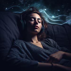 Stereo Slumber: Night's Embrace Symphony - Binaural Beats Central