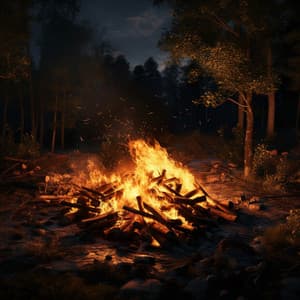 Fire's Lullaby: Soothing Sleep Melodies - Early Morning Chill Out Playlist