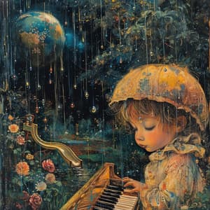Keys in the Rain: Toddler's Park Piano Journey - Piano Suave Relajante