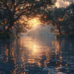 Noche Del Río: Música Para Dormir En Armonía - Cazadores de sueño