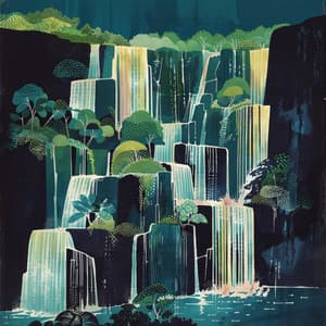 Soul Surge: Refreshing Mental Wellness Through Cascades - River Sounds ASMR