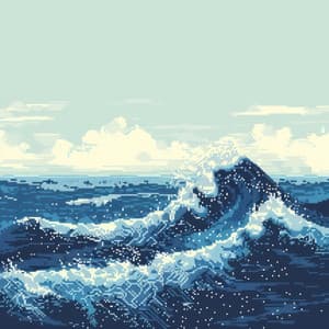 Gipfelbrandung Lebensstil - Meeresgeräusche