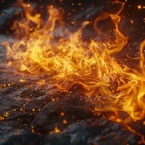 Gentle Fire Binaural Beats for Baby Sleep - Fantasies Lullaby Music Paradise