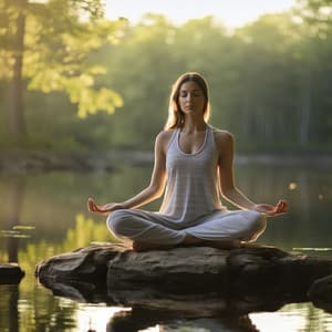 River Flow Yoga: Serene Practice Melodies - Christian Yoga Music