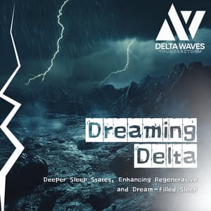 Dreaming Delta - Deeper Sleep States, Enhancing Regenerative and Dream-Filled Sleep - Delta Waves Thunderstorm