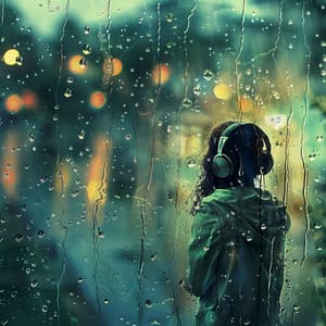 Rain's Rhythmic Cascade: Gentle Beats - Nature Noise