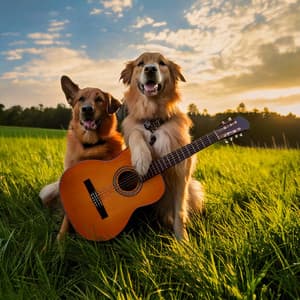 Loyal Companions: Relaxing Guitar Music for Dogs - Relaxing Guitar Jazz Background Music