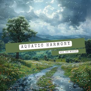 Aquatic Harmony: Gong Bath and Rainfall at 432 Hz - 432 Hz Music