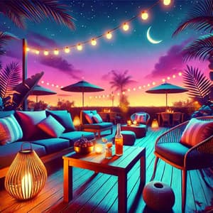 Nighttime Electronic Relaxation Beat - Evening Chill Out Music Academy