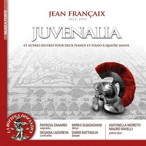 Juvenalia et autres œuvres pour deux pianos et piano à quatre mains - Jean Françaix