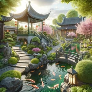 Temple Gardens: A Journey Through Oriental Tranquility - Oriental Soundscapes Music Universe