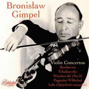 Bronislaw Gimpel Plays Concertos - Bronislaw Gimpel